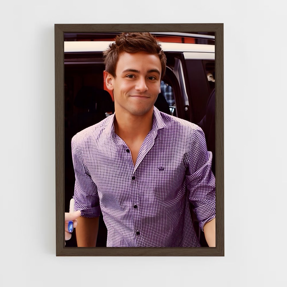 Poster Tom daley – affiche Plongeon depuis une plateforme (vue 5)